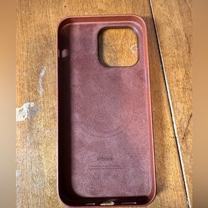 Apple leather case